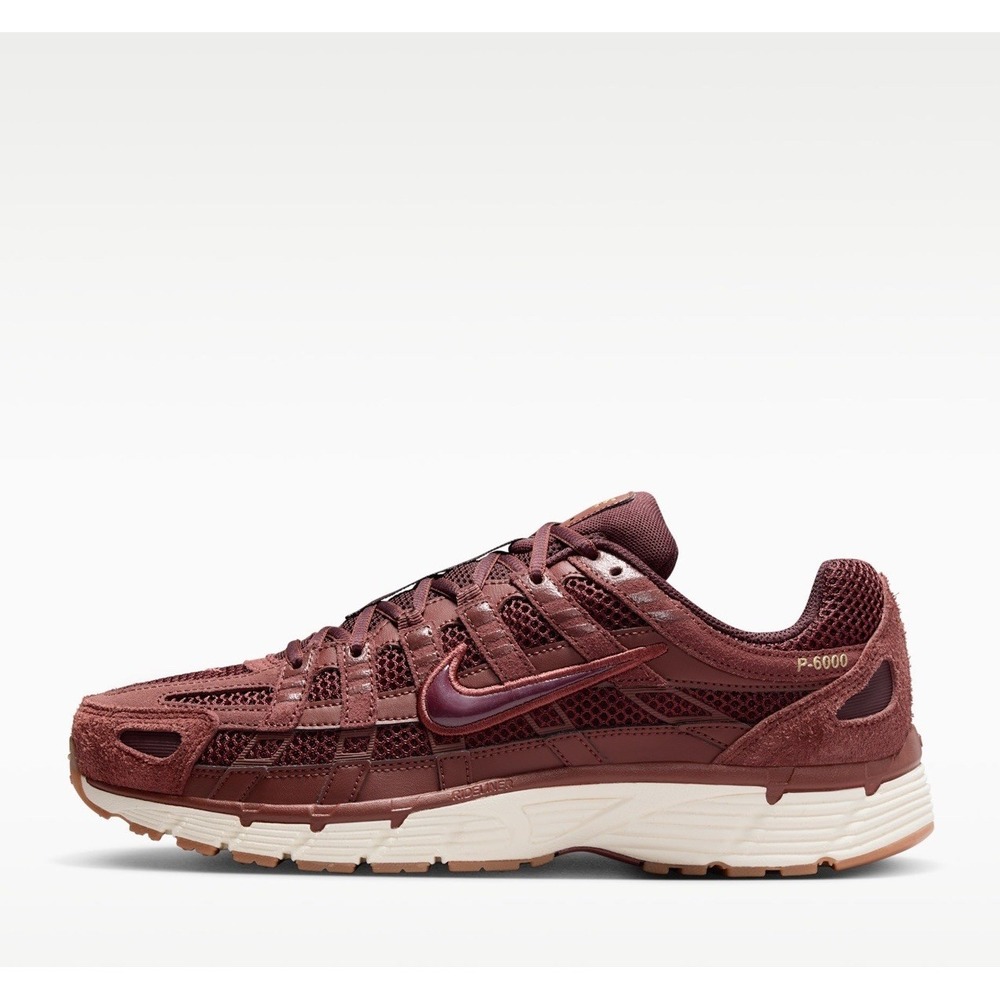 NIKE New P-6000 Dark Pony Sneakers Men's Size 10 Burgundy Crush HF0015-200 - Picture 1 of 15
